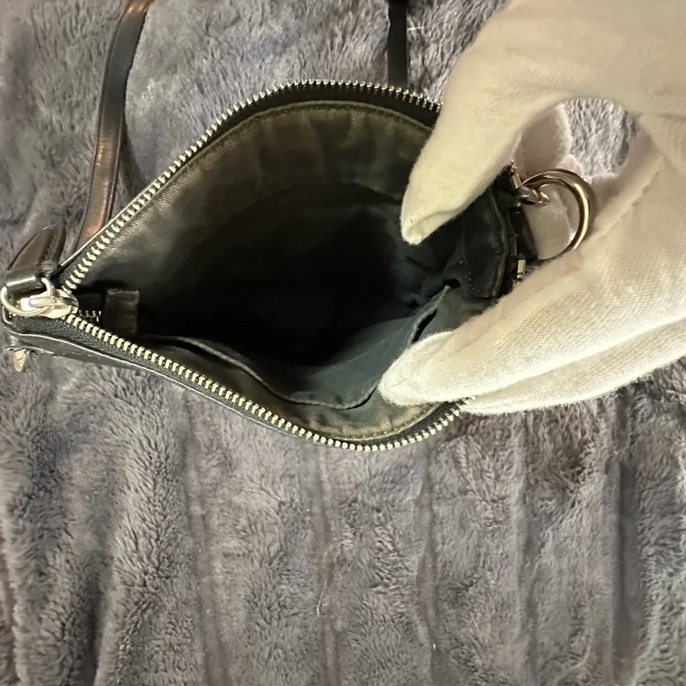 Coach Legacy Swingpack Crossbody in Black with Silver Hardware - Picture 7 of 13